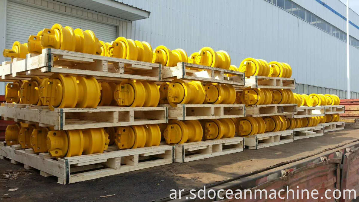 bulldozer track rollers